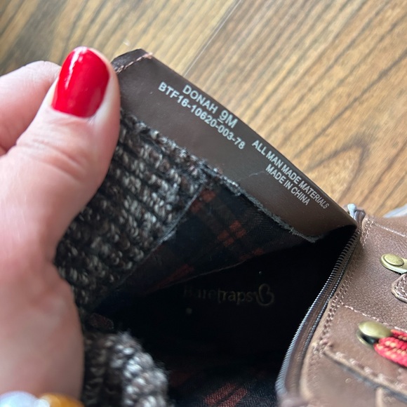 Baretraps brown lace up heel boot - Picture 4 of 5